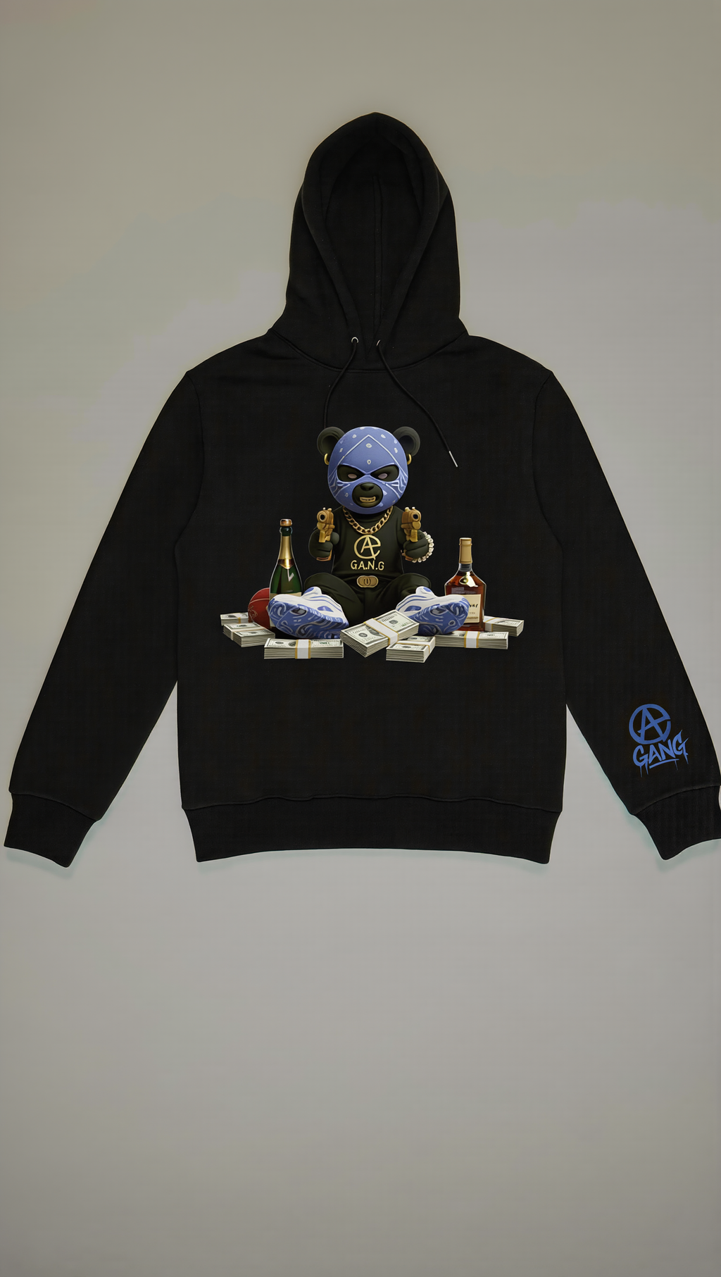 Sweat à Capuche Aop Gang Official