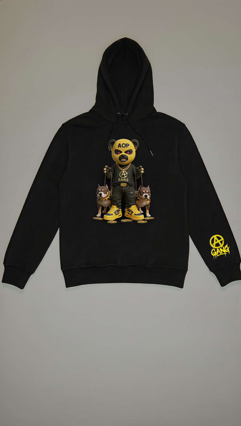 Sweat à Capuche Aop Gang Official