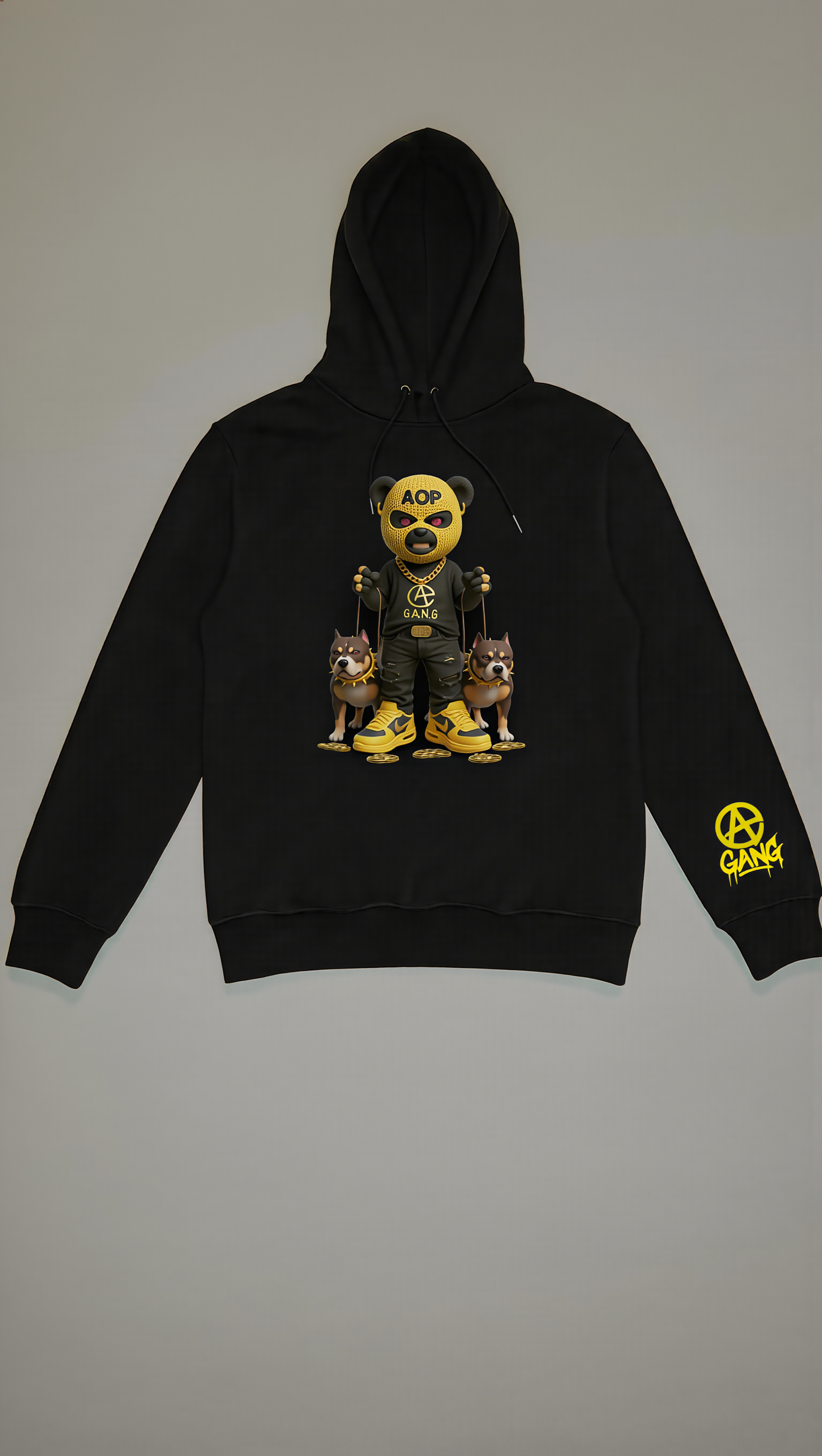 Sweat à Capuche Aop Gang Official