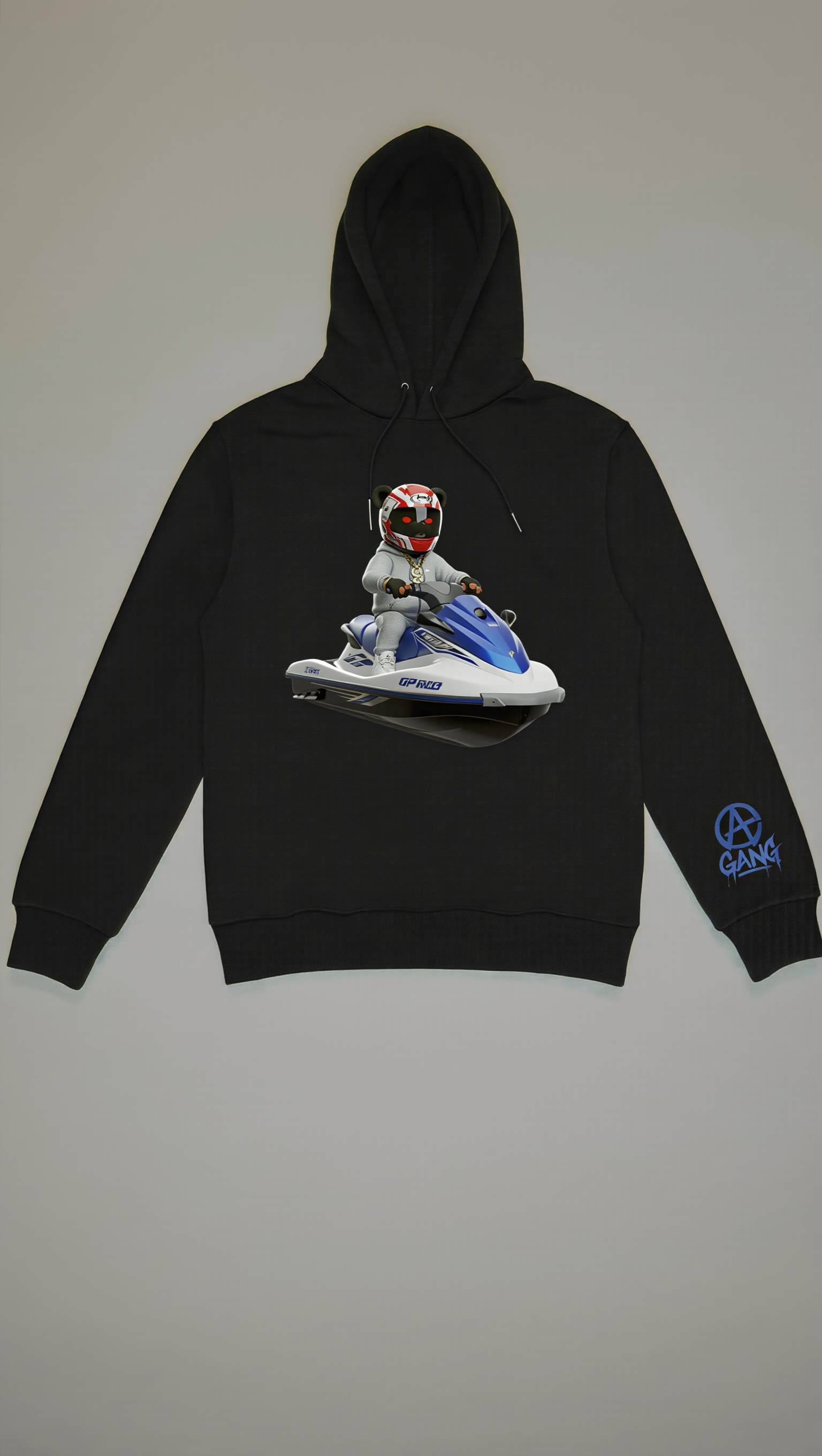 Sweat à Capuche Aop Gang Official