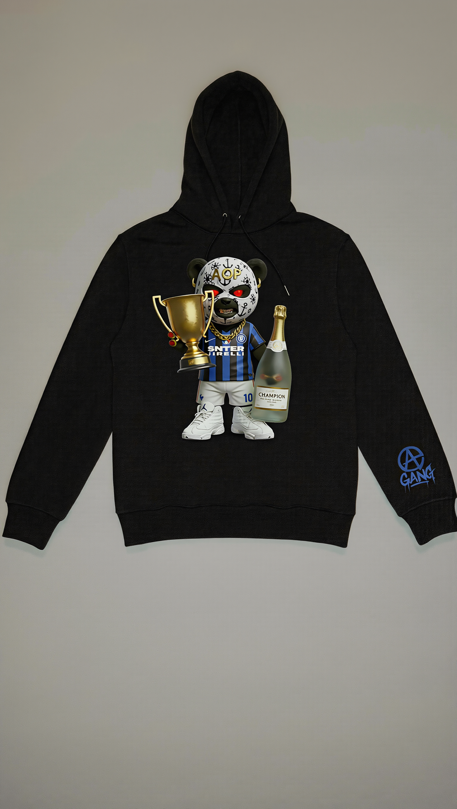 Sweat à Capuche Aop Gang Official