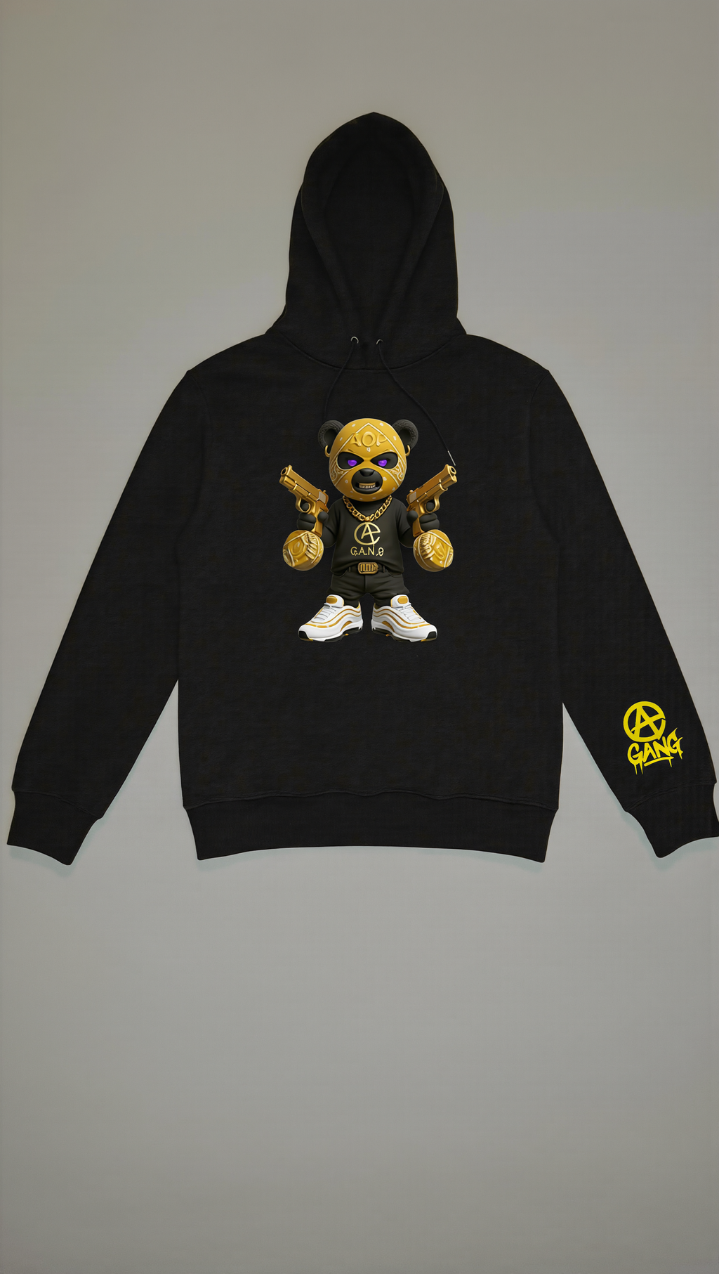 Sweat à Capuche Aop Gang Official