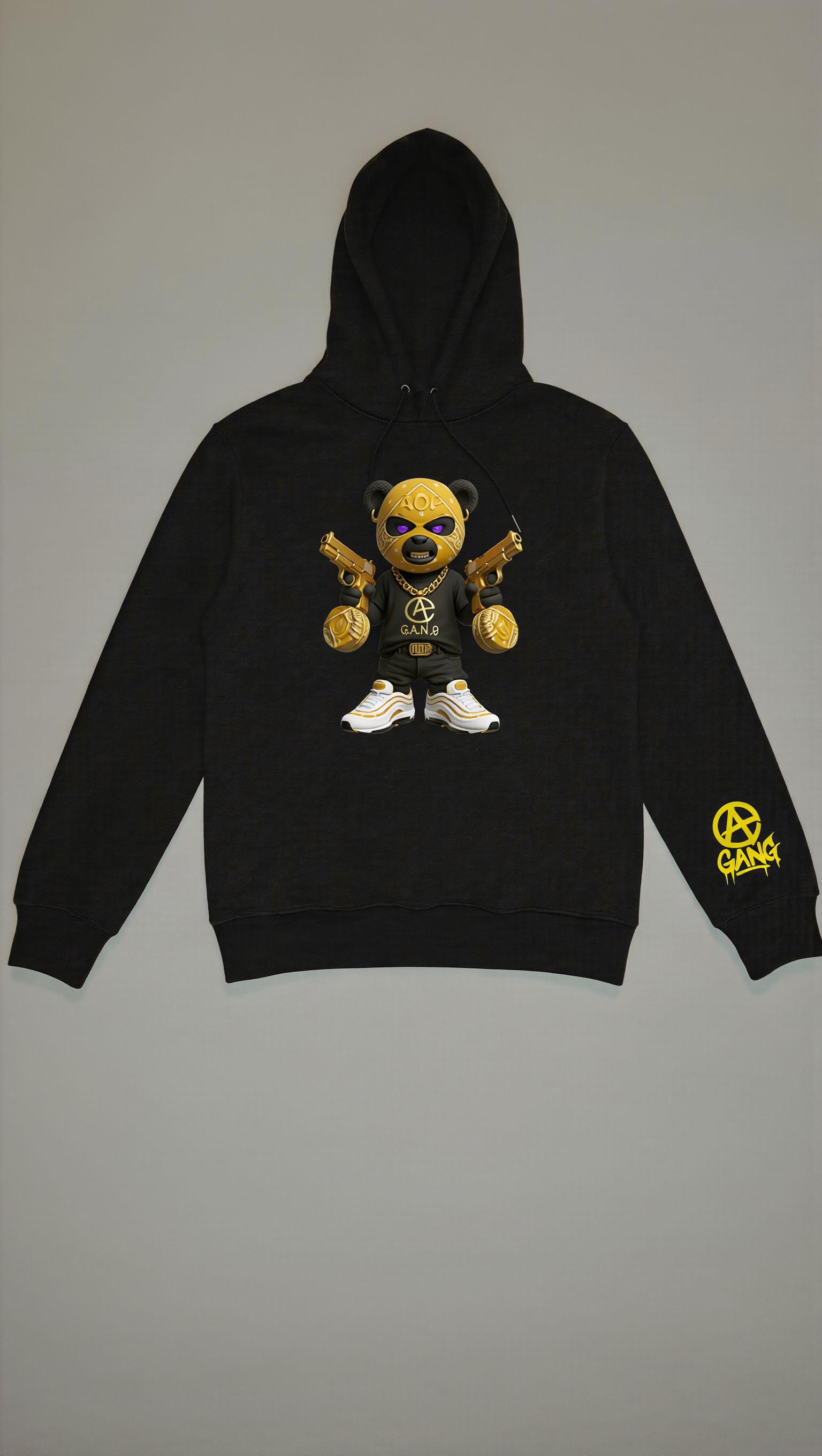 Sweat à Capuche Aop Gang Official