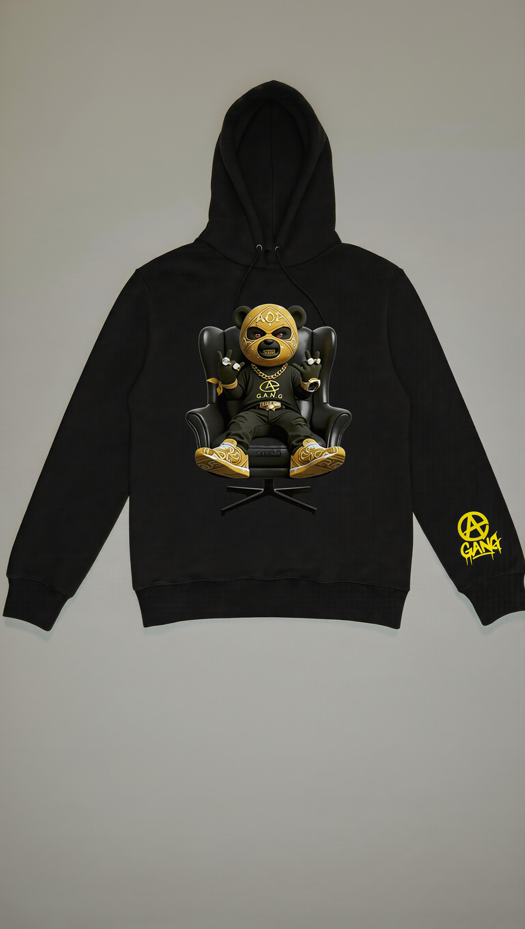 Sweat à Capuche Aop Gang Official