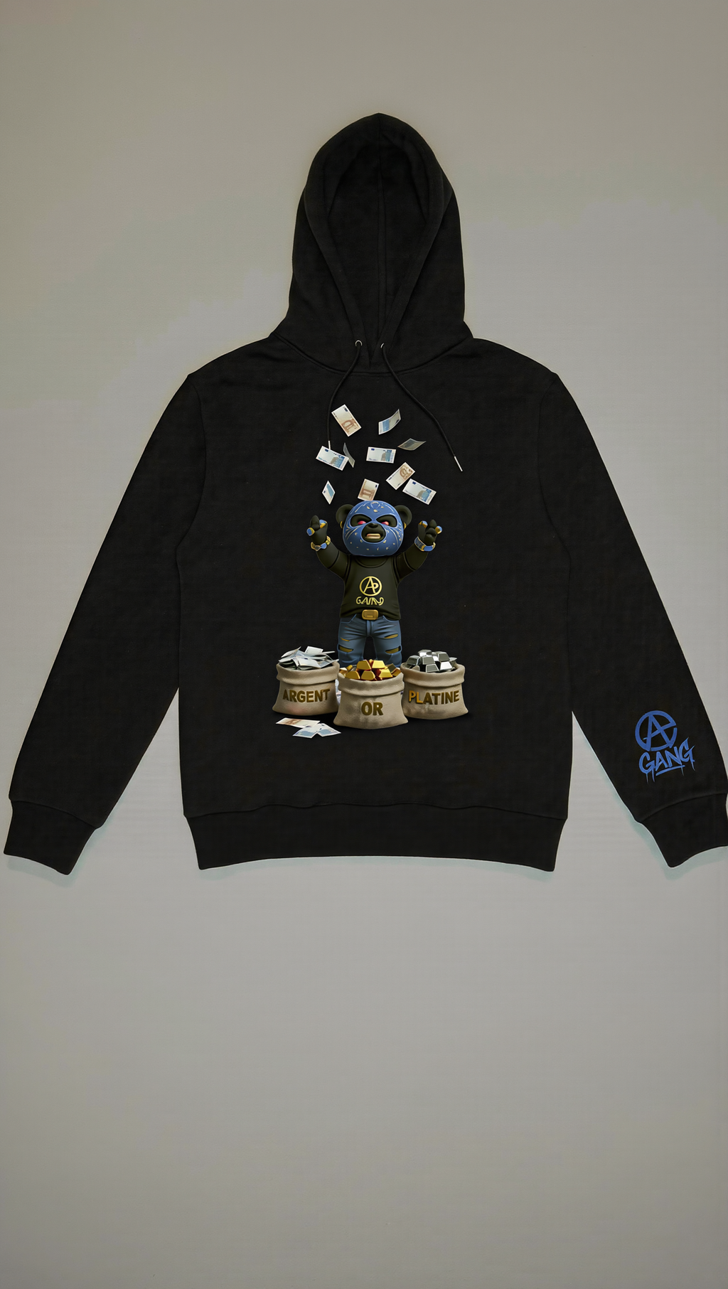 Sweat à Capuche Aop Gang Official