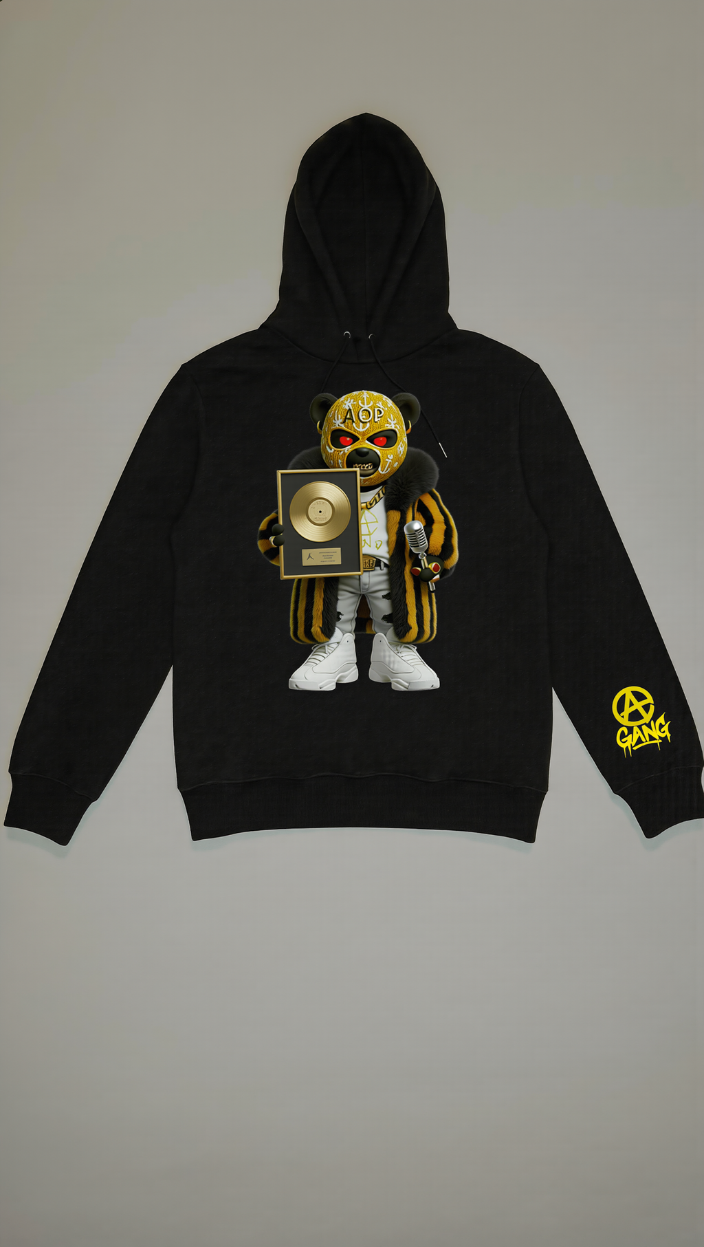 Sweat à Capuche Aop Gang Official