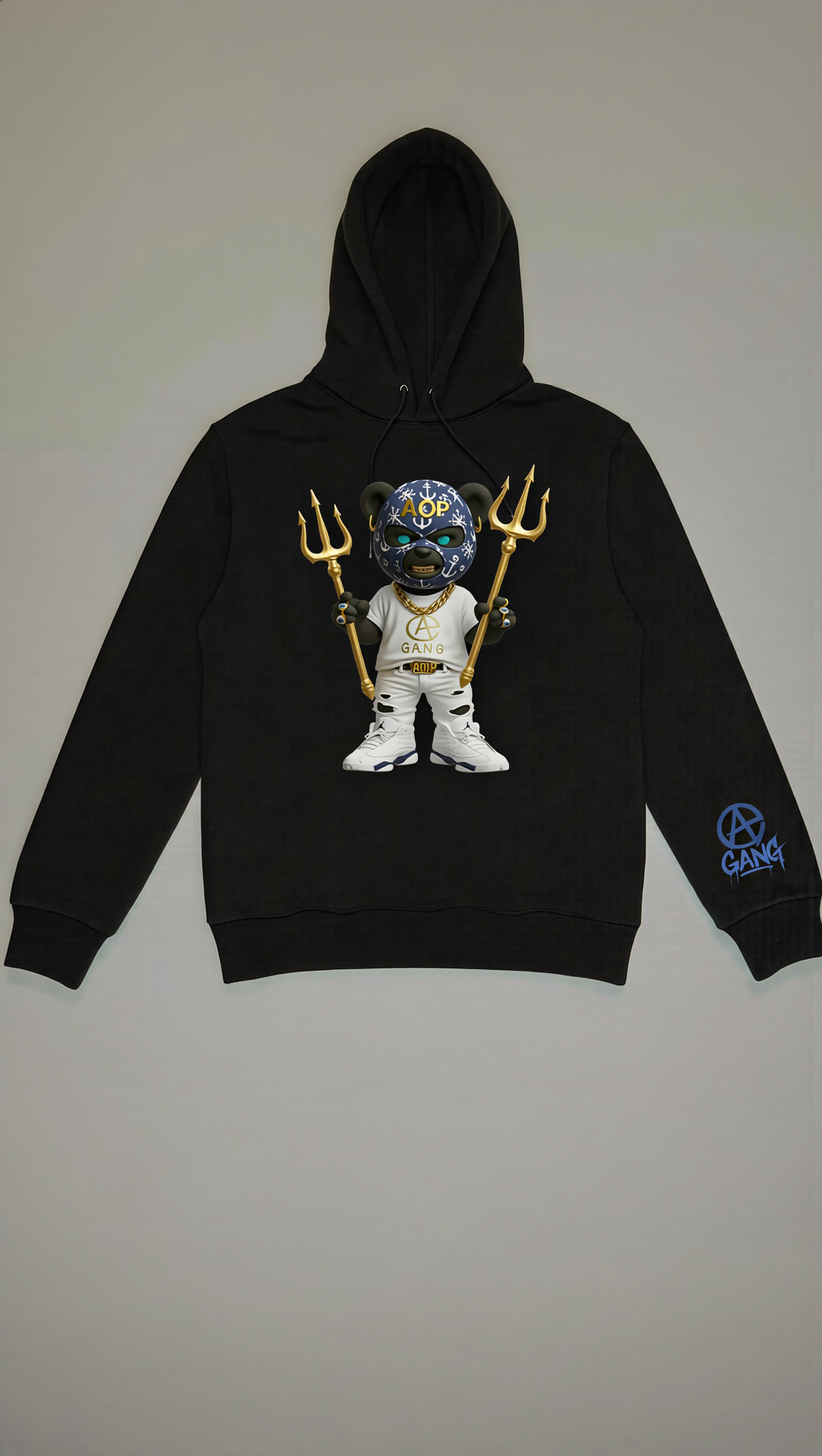 Sweat à Capuche Aop Gang Official