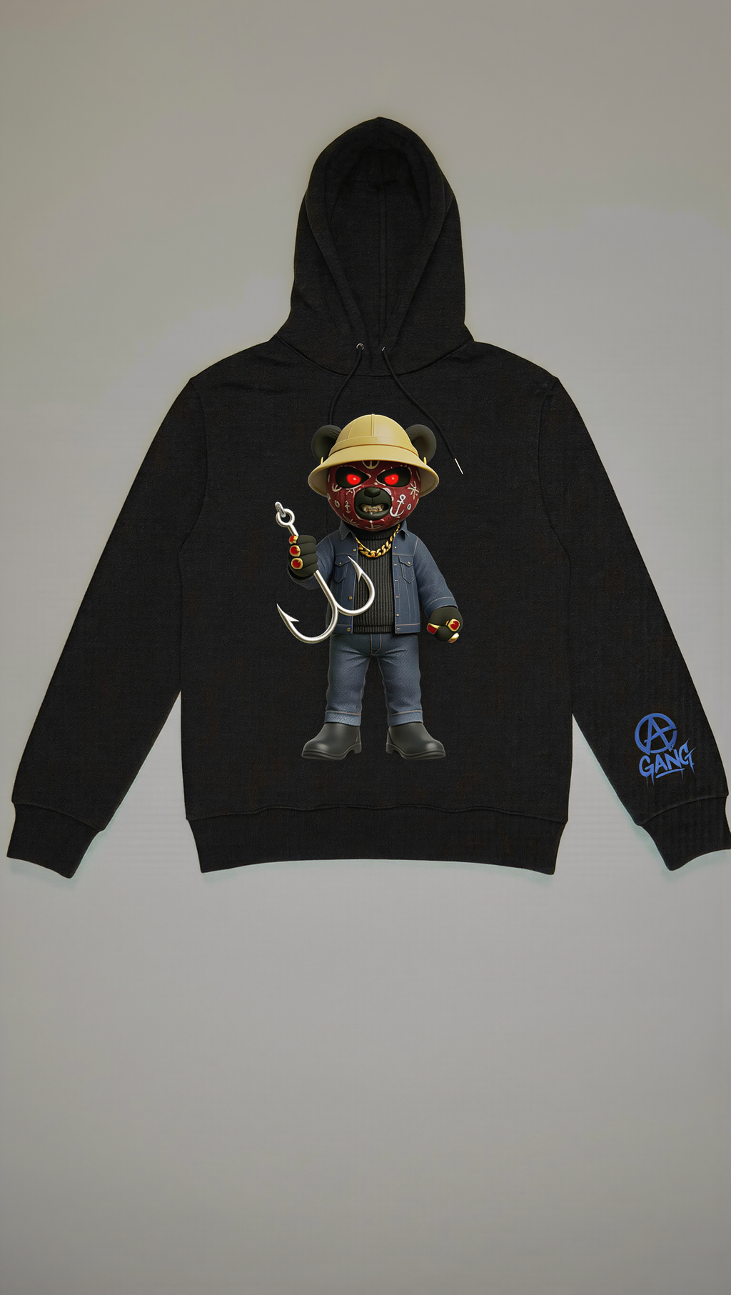 Sweat à Capuche Aop Gang Official