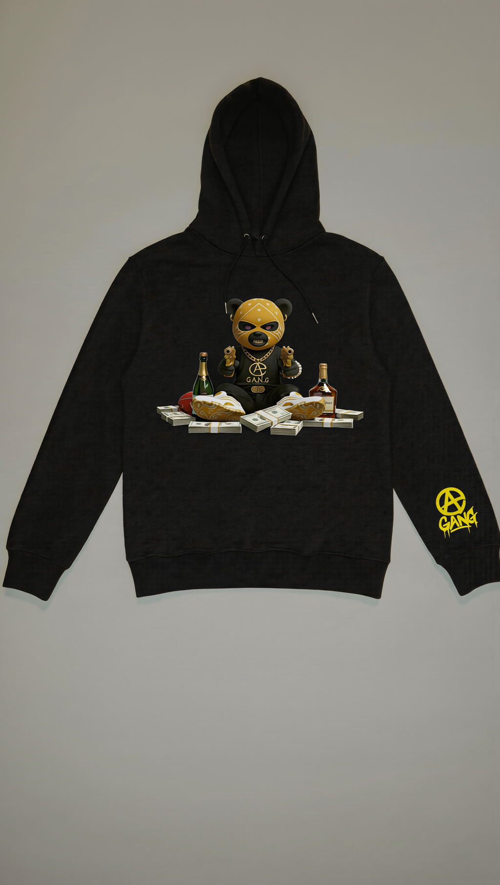 Sweat à Capuche Aop Gang Official