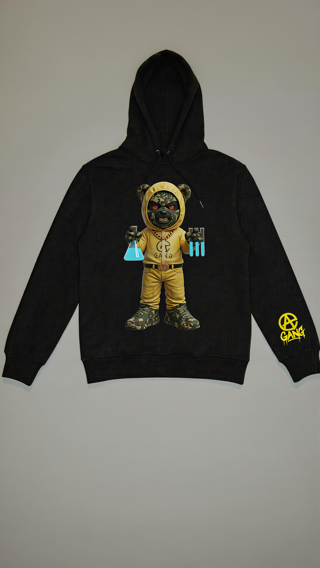 Sweat à Capuche Aop Gang Official