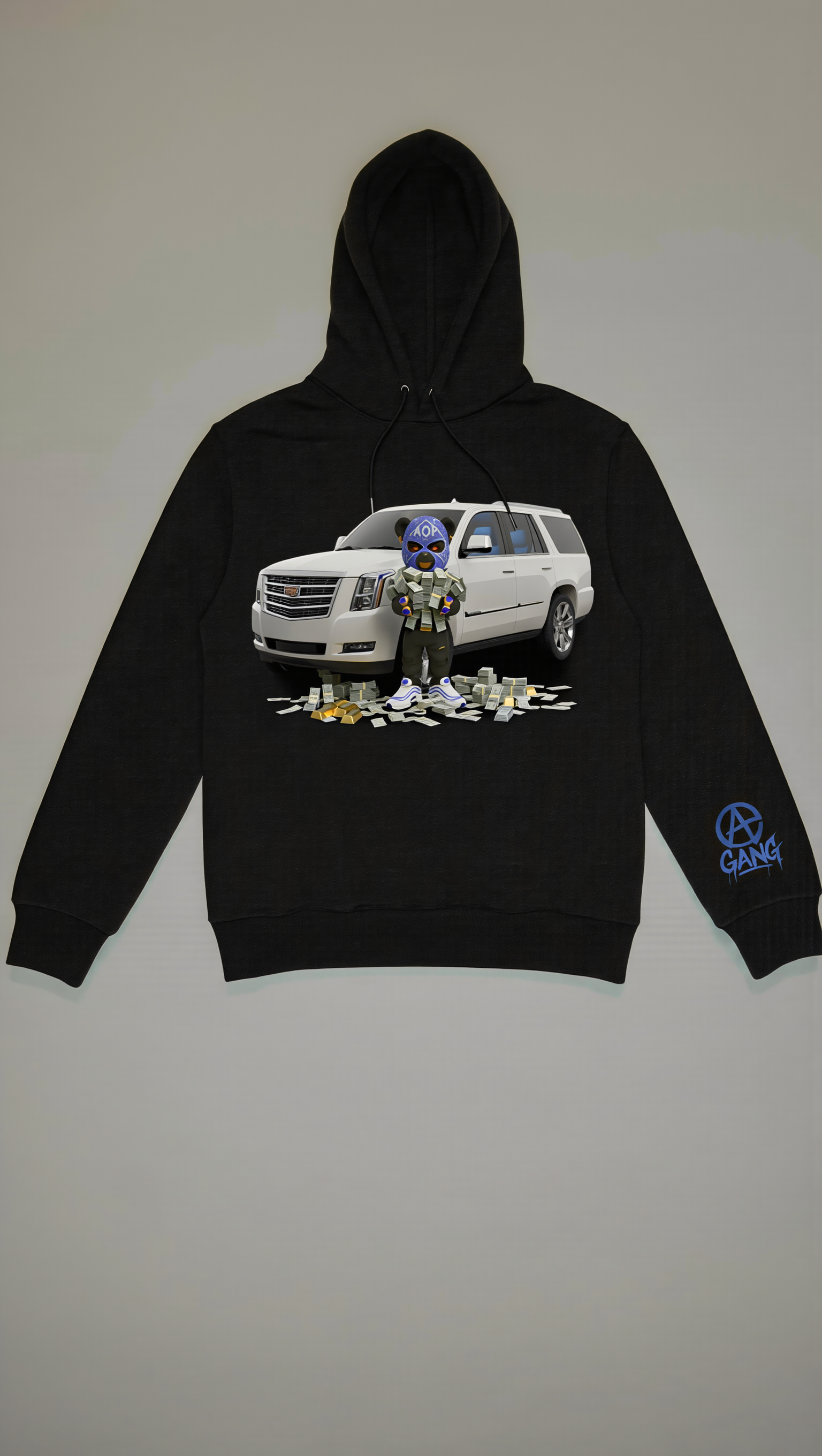 Sweat à Capuche Aop Gang Official