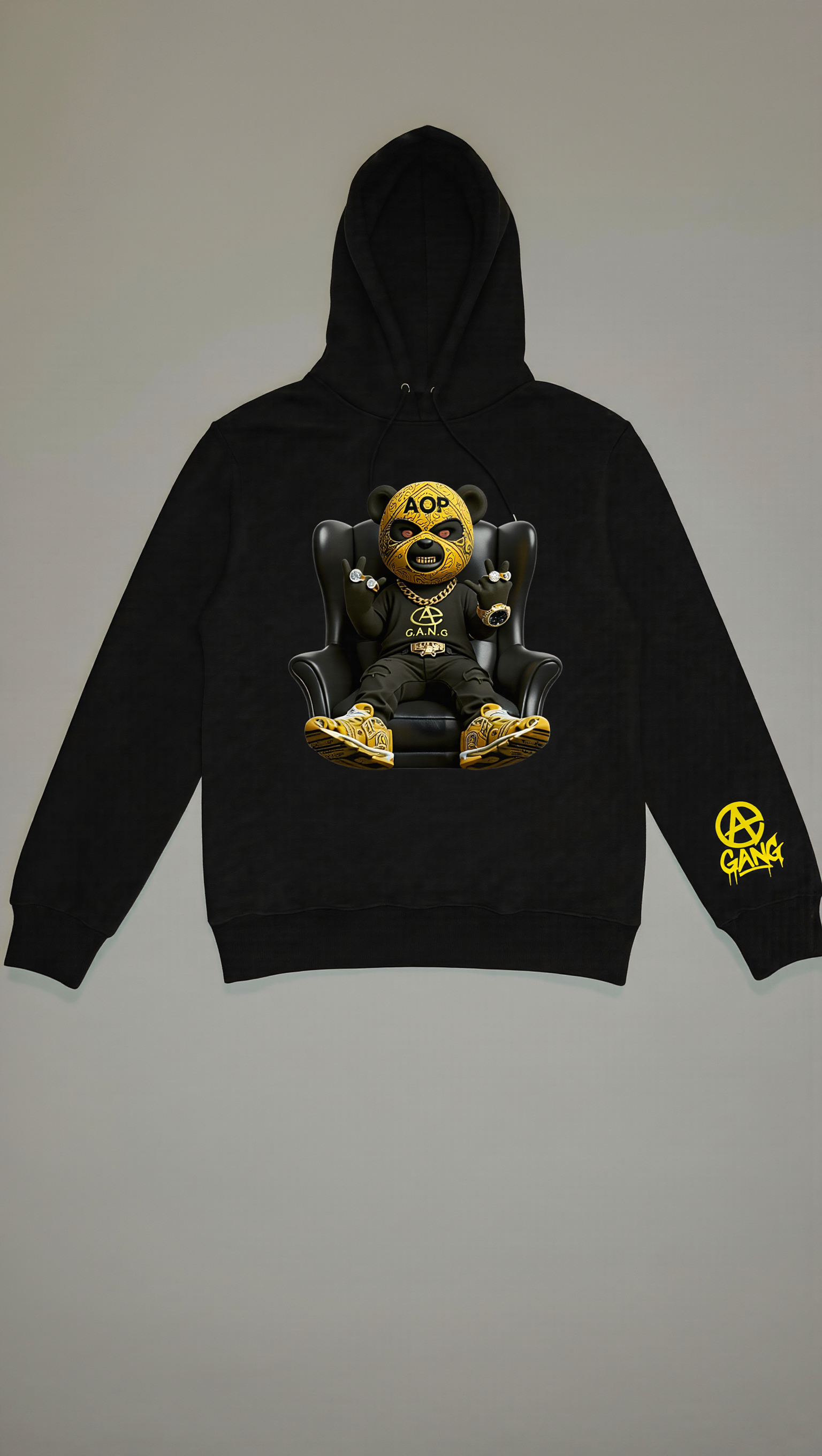 Sweat à Capuche Aop Gang Official