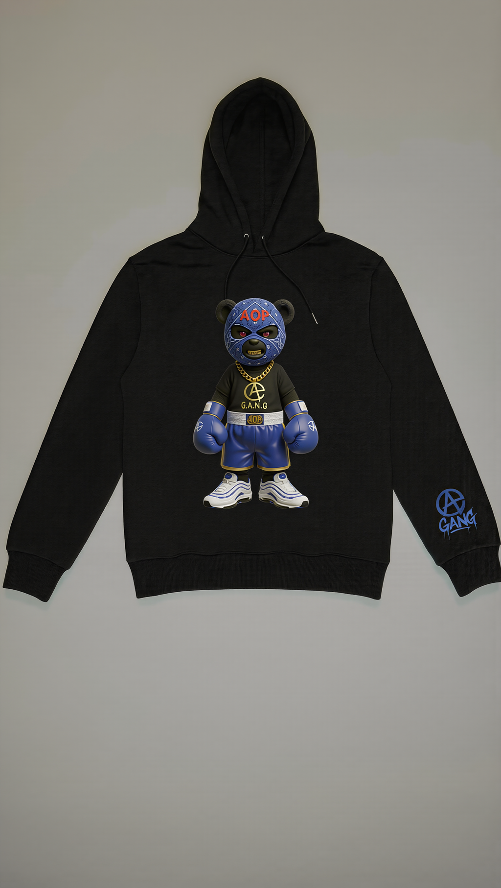 Sweat à Capuche Aop Gang Official