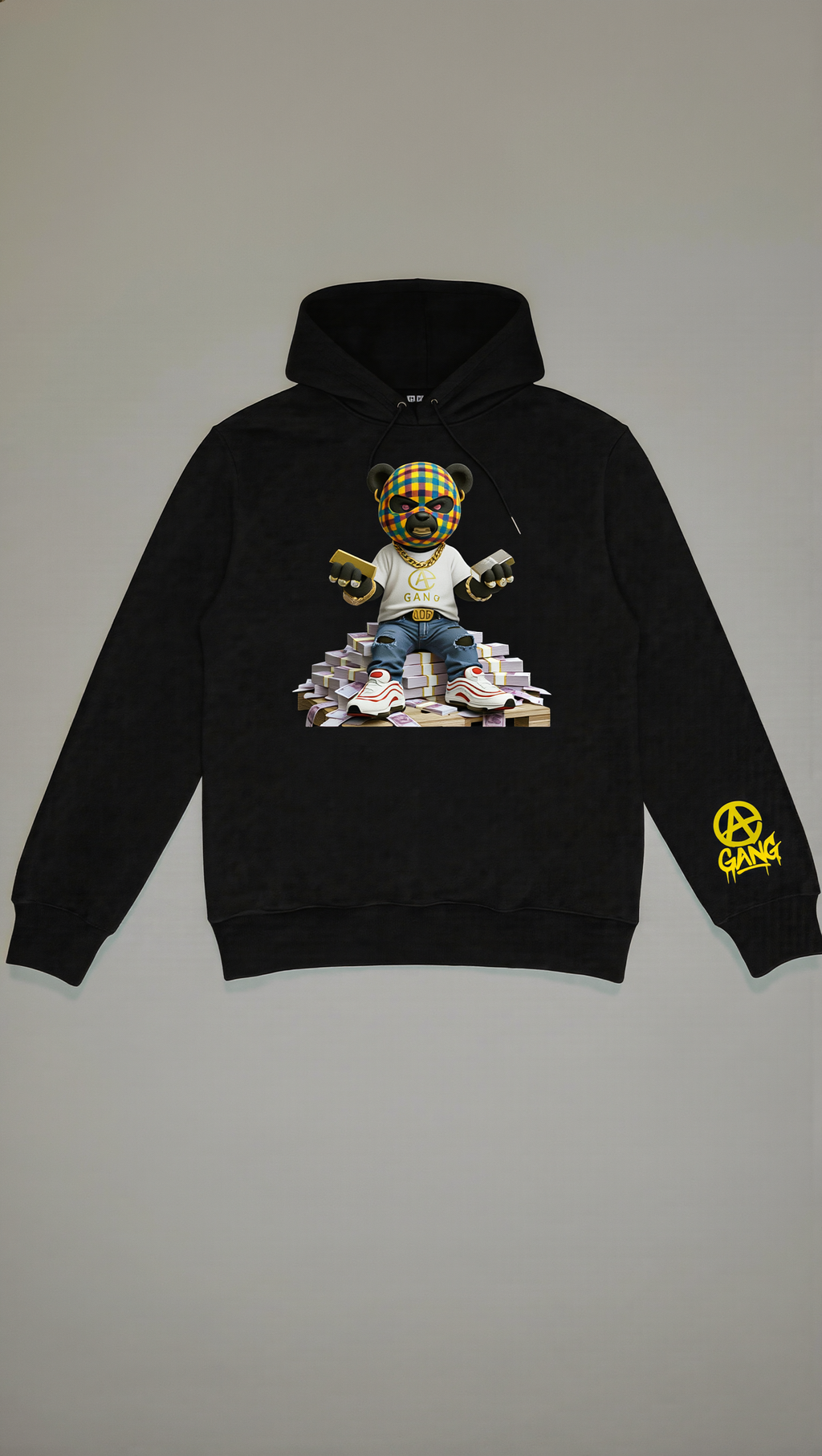 Sweat à Capuche Aop Gang Official