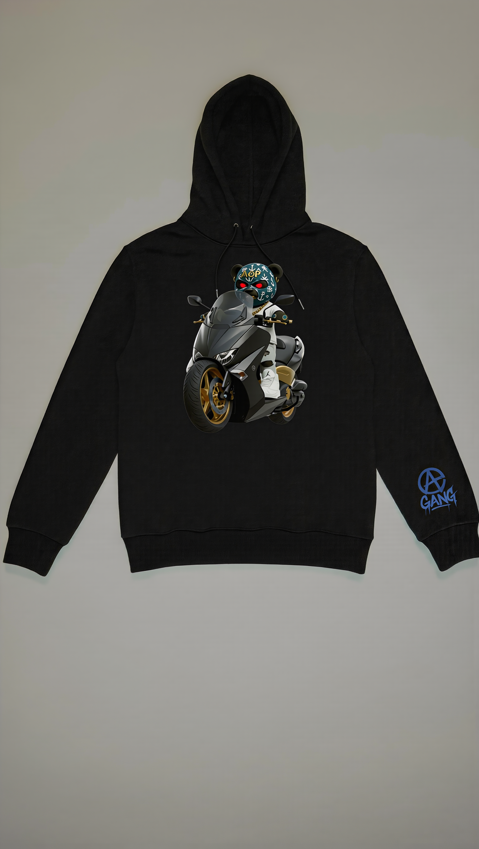 Sweat à Capuche Aop Gang Official
