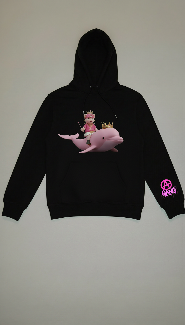 Sweat à Capuche Aop Gang Official