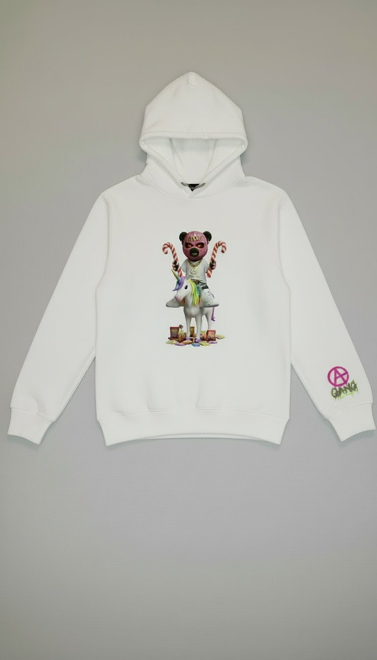 Sweat à Capuche Aop Gang Official